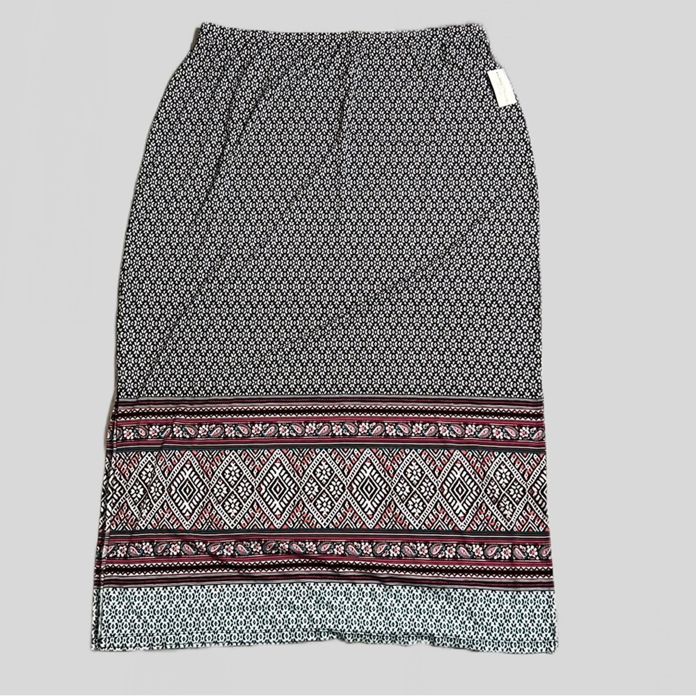 Bobbie Brooks Maxi Skirt NWT Floral Print Women’s Plus Size 2X & 3X